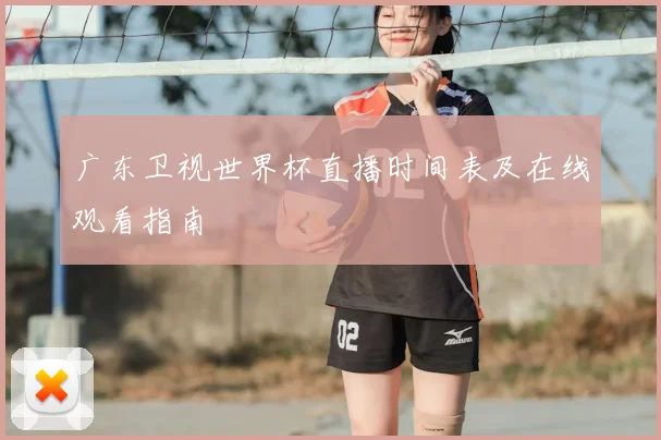 广东卫视世界杯直播时间表及在线观看指南